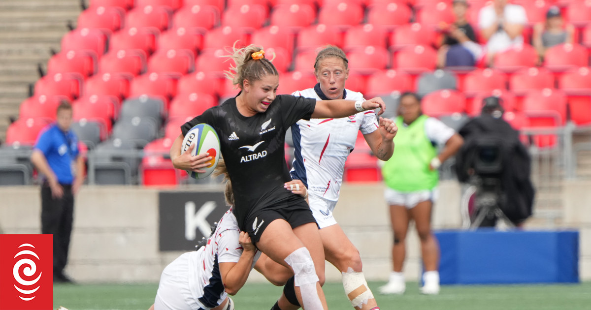 Black Ferns survive big scare from the United States Eagles
