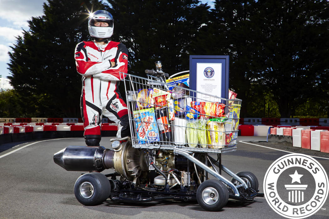 Matt McKeown - Fastest Motorised Shopping Trolley