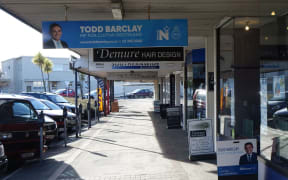 Todd Barclay's Gore electorate office.