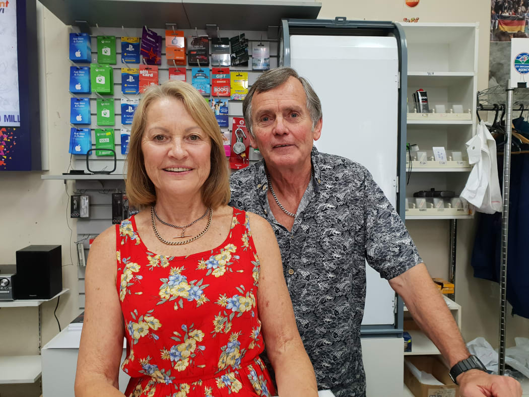 Wellington's Freeman's Bookstore owners Lorraine and Tony Freeman.