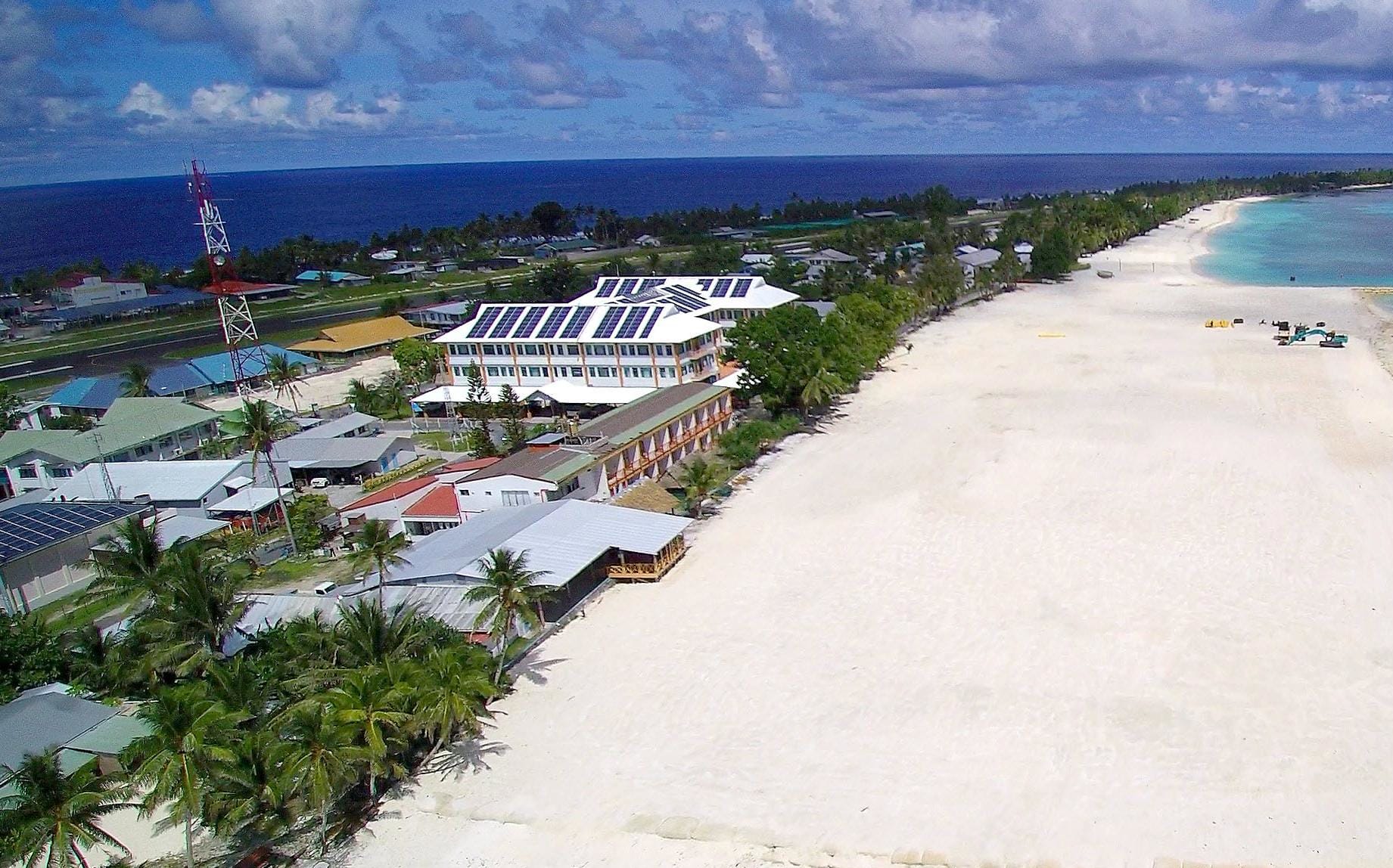 New Funafuti waterfront recreation are, Queen Elizabeth II Park