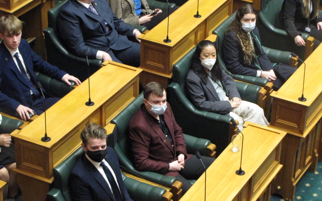 Youth MPs at Youth Parliament 2022