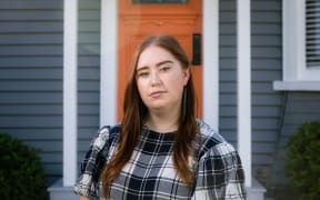Longform Te ao Māori Journalist Ella Stewart, photographed outside her family home
