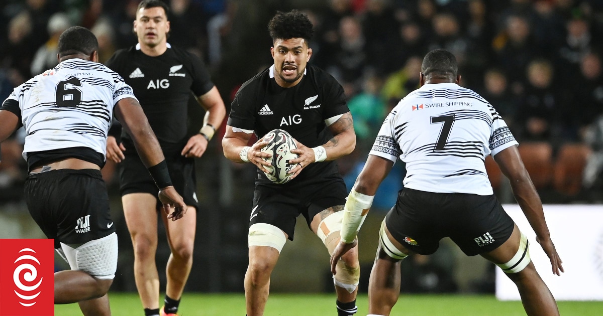 Live Test rugby All Blacks v Fiji RNZ News