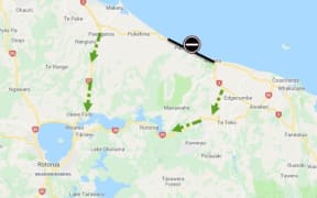 Three people are dead after a crash involving four separate vehicles on State Highway 2 near Whakatane.

Emergency services were alerted to a collision between a truck and a car in Pikowai about 1.50pm.