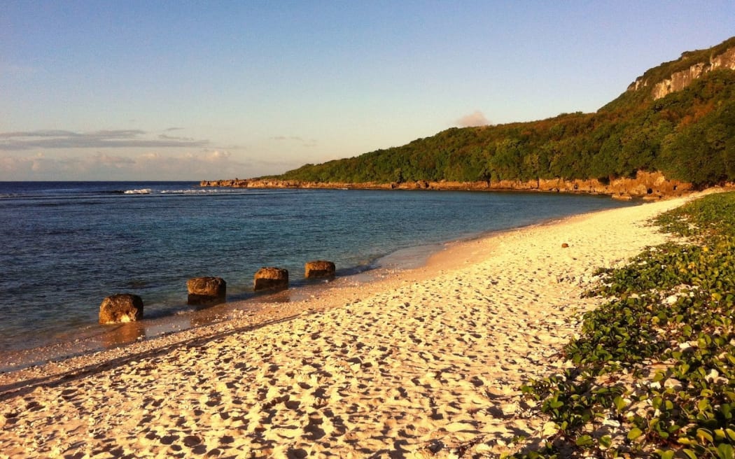 Wing Beach in Saipan, the Northern Marianas.