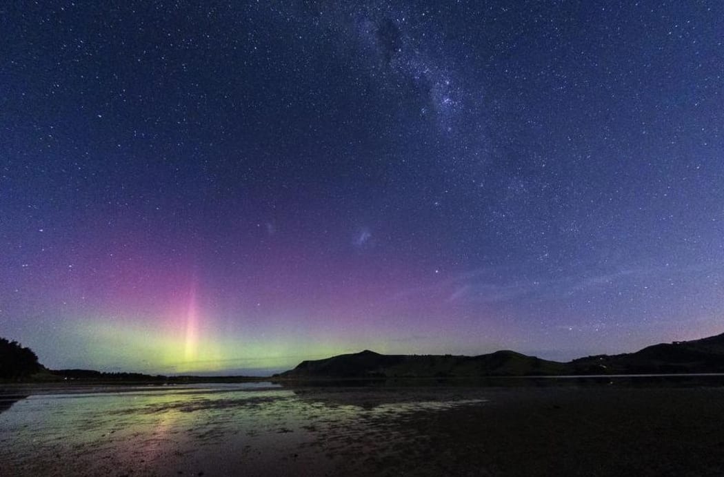 The Aurora over Hoopers Inlet.