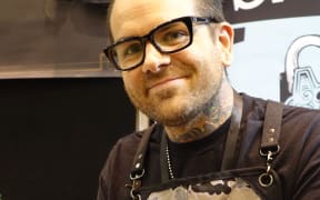 Ex-pat Kiwi and star of the reality TV show LA Ink Dan Smith was one of the star attractions and the New Zealand Tattoo and Art Festival in New Plymouth.