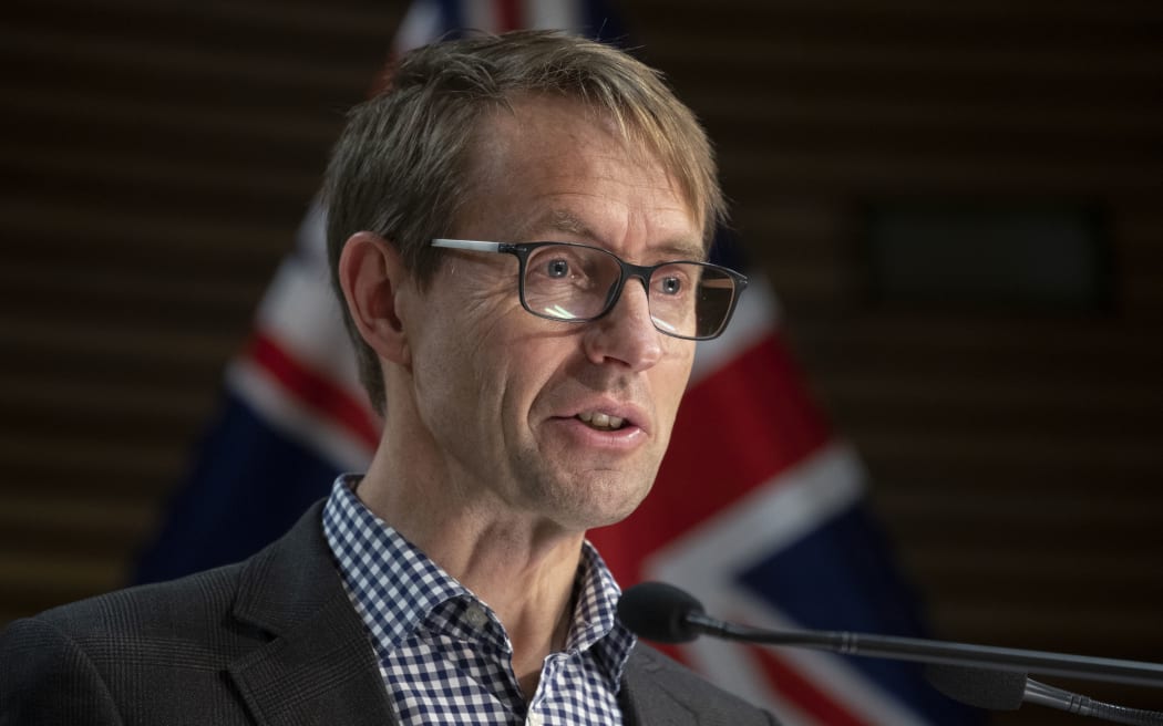 Director general of health Dr Ashley Bloomfield during the Covid-19 response and vaccine update at Parliament, Wellington, on day 12 of the alert level 4 lockdown.  29 August, 2021  NZ Herald photograph by Mark Mitchell