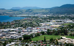 Rotorua city.