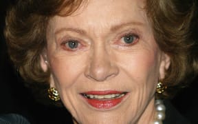 Former US first lady Rosalynn Carter attends the Death Penalty Focus Awards, at the Beverly Hilton Hotel on 20 April, 2004 in Beverly Hills, California.