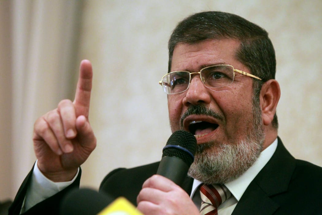 Former president Mohamed Morsi.