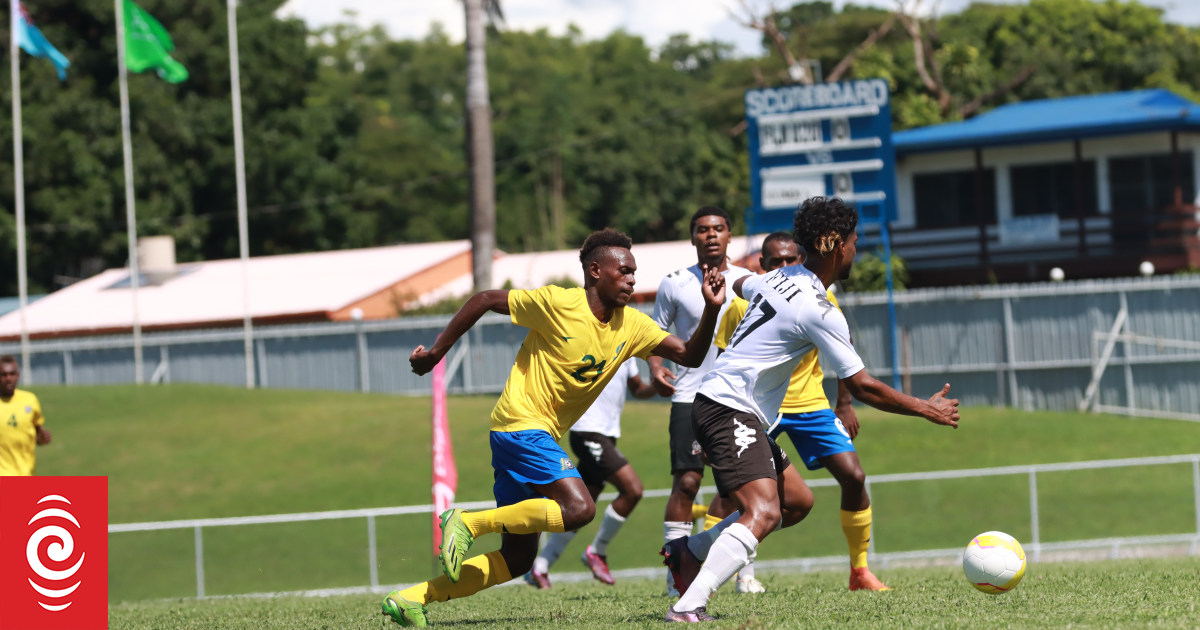 Vanuatu shock favourites Fiji in international football match