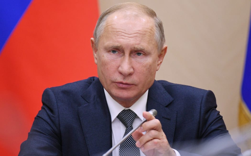 5714783 28.11.2018 Russian President Vladimir Putin speaks in Moscow, Russia, November 28, 2018.  Alexander Vilf / Sputnik
