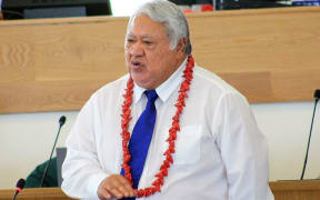 Samoa's former prime minister Tuilaepa Sailele Malielegaoi.