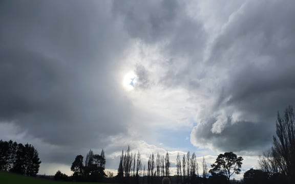 Stormy skies over Wairarapa