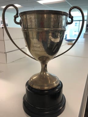 Historic trophy resurfaces for North-South hockey series