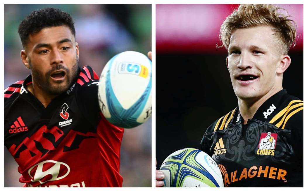 Richie Mo'unga and Damian McKenzie