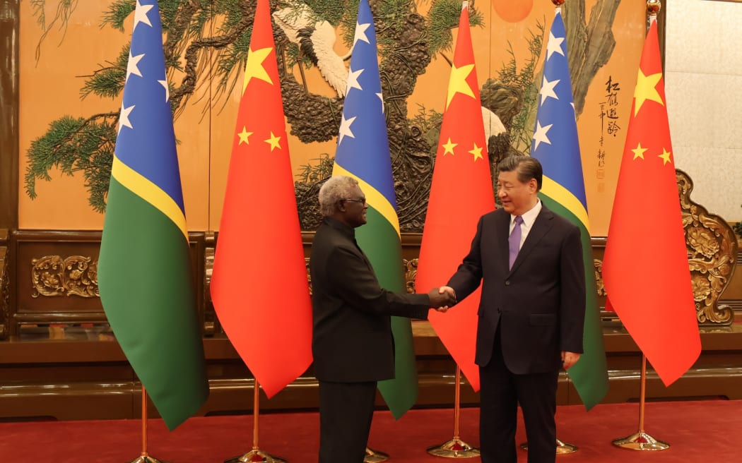 Solomon Isands PM Sogavare held high-level bilateral meeting with Chinese President Xi Jinping.