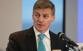 Finance Minister Bill English releasing the Government financial statements.