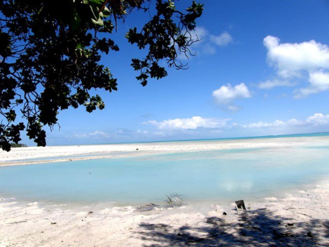 Beach in Kiribati