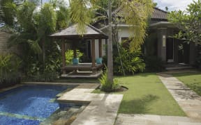 The Askara Villa property where Ms Ormsby was arrested earlier in February.