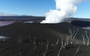 Ambae volcano ash