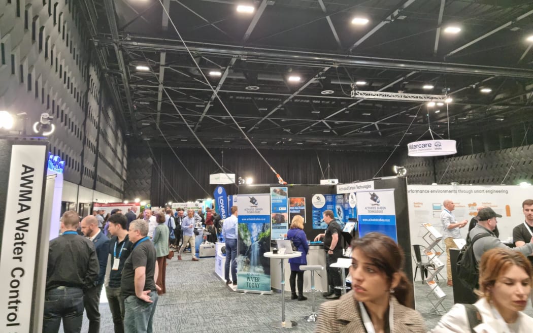 There were about 1500 attendees from councils and companies across the motu at the Water New Zealand Conference in Ōtautahi on 18 October, 2022.