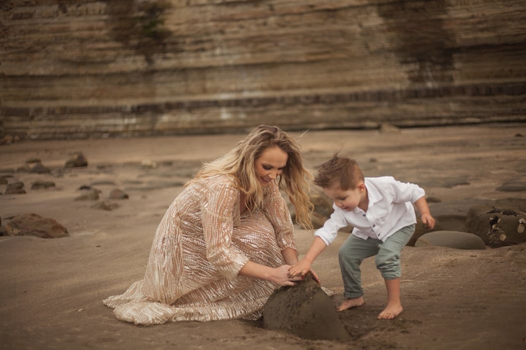 Nadia Jooste and her son Lucas. They lost their partner/father Andre Maddock after the Pharmac lamotrigine drug switch.