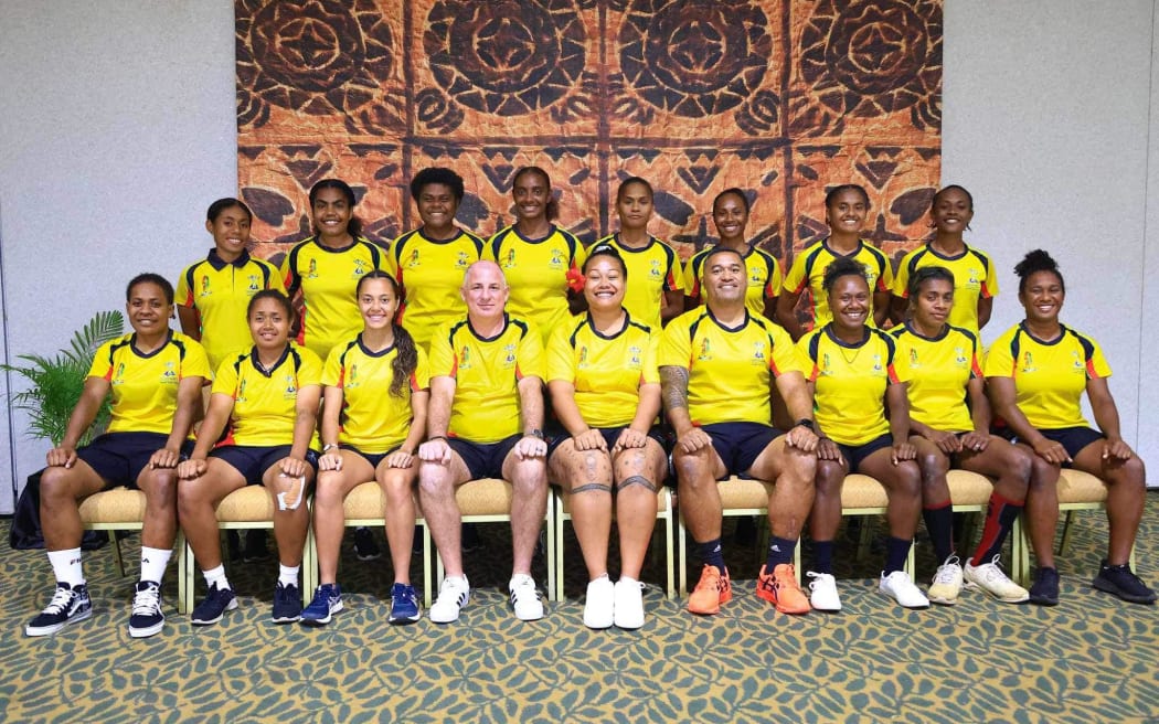 Vanuatu women's rugby league team to the Pacific Games.