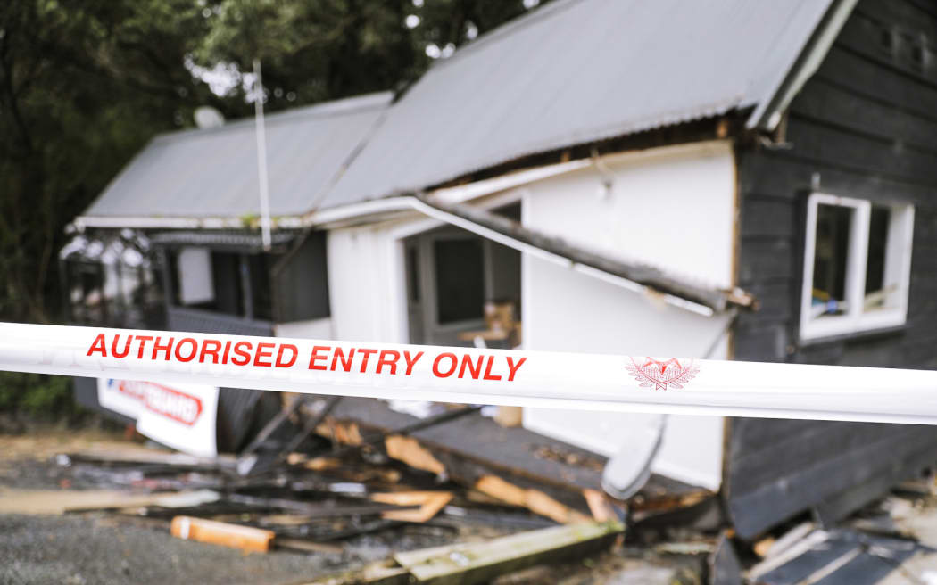 Coastguard Titirangi in French Bay in Auckland after flooding