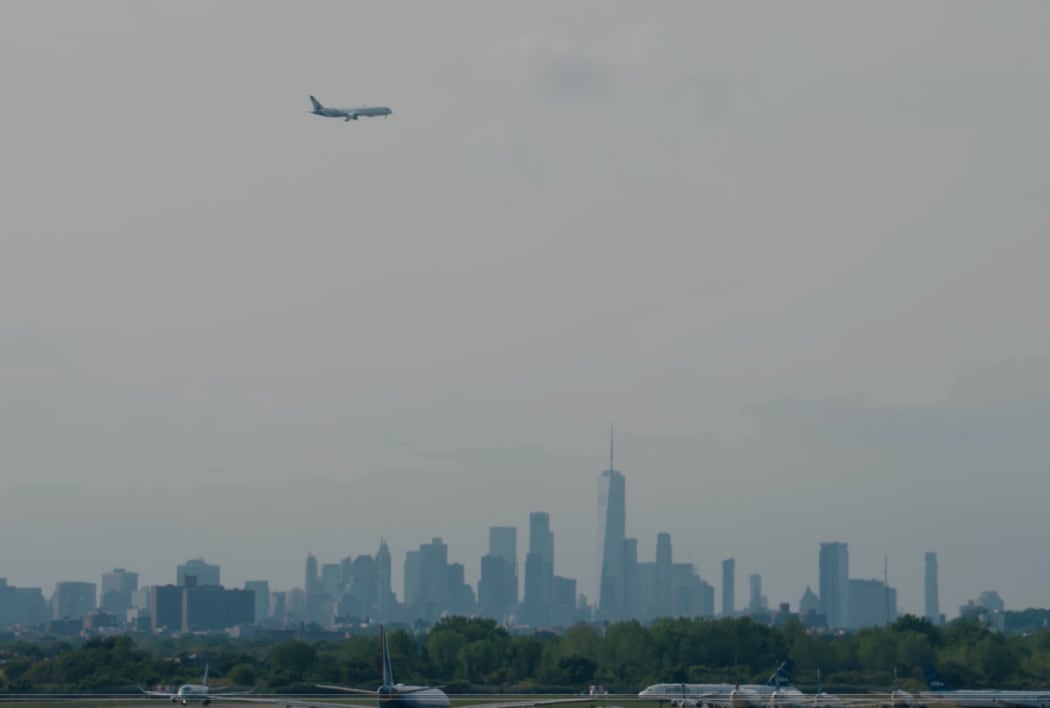 Le premier vol sans escale d’Air NZ vers New York atterrit à l’aéroport JFK