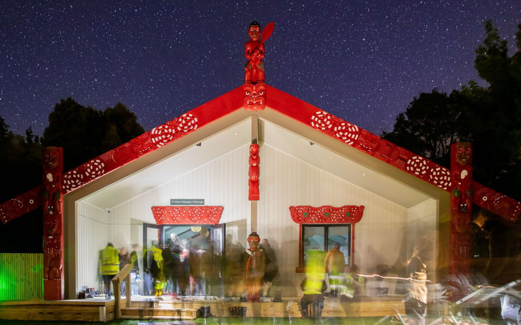 A new marae opened in the northern Wairarapa as part of a wider complex, Te Wānanga Taiao.