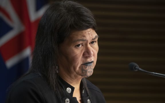 - Pool - Foreign Minister Nanaia Mahuta during the post-Cabinet press conference with Prime Minister Jacinda Ardern, Houses of Parliament, Wellington.  07 March 2022. NZ Herald photograph by Mark Mitchell