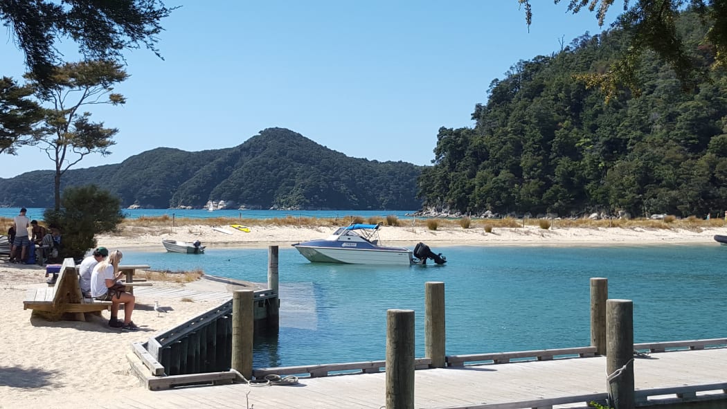 About a quarter of a million people visited Abel Tasman National Park over the 2016/17 season.