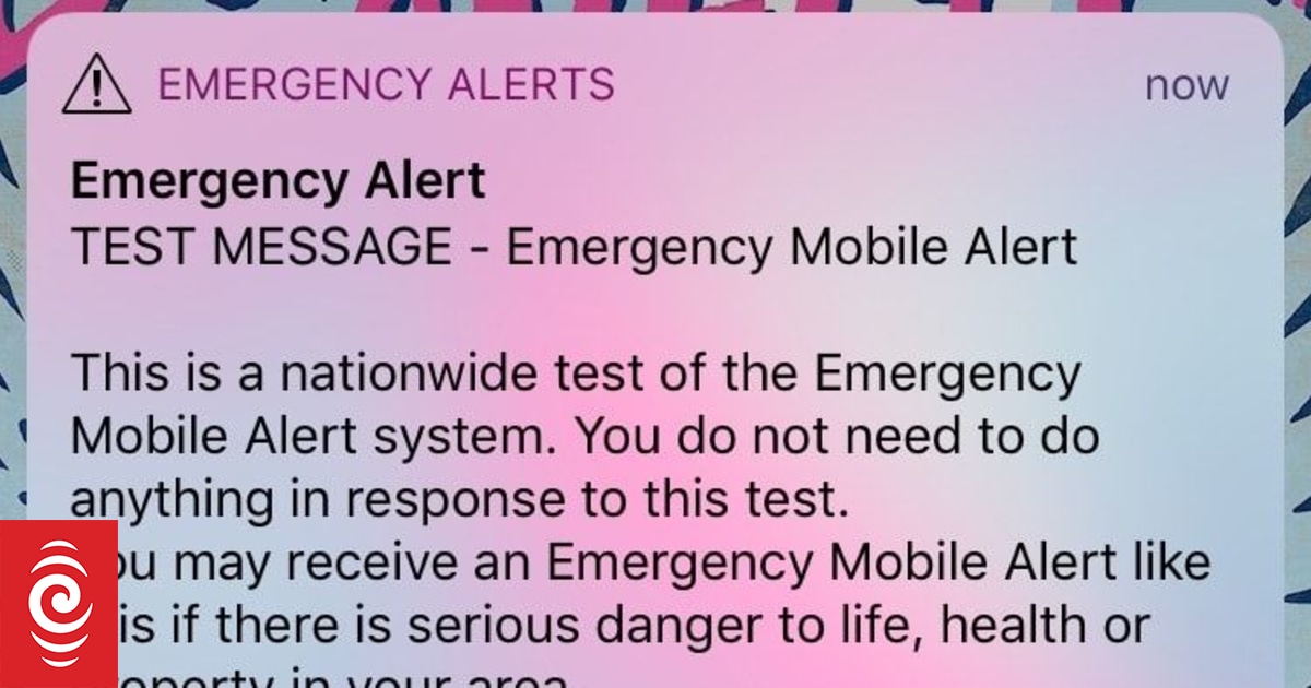 Nationwide mobile emergency alert test today - Afpkudos