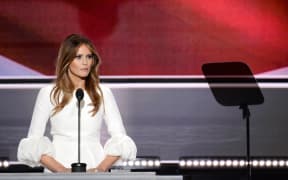 Melania Trump spoke on 19 July (NZT) at the Republican National Convention in Ohio.