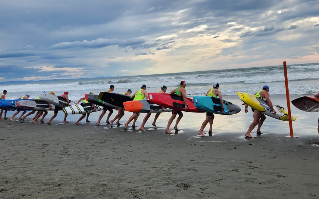 Surf life savers take to the water for national championships RNZ News