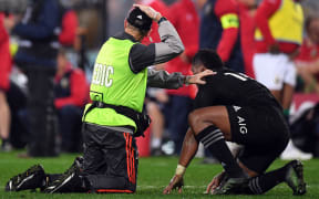 Spit tests could be used to test rugby players for concussion although a 'pitch side tool' could still be some way off.
