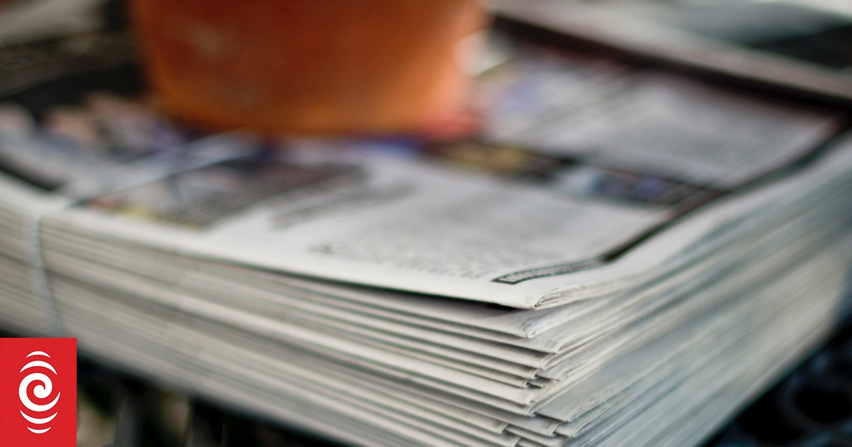 Stop the presses? The rising cost of newsprint RNZ