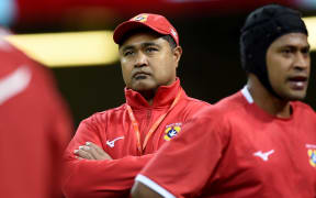 Tonga coach Toutai Kefu.