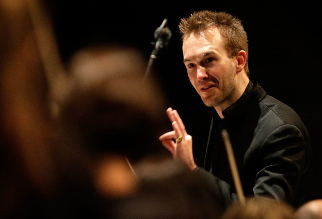 Andrew Gourlay guest conductor with the Auckland Philharmonia Orchestra