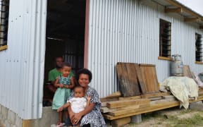 Maraia Waqa is all smiles with a new home in Namuaimada.