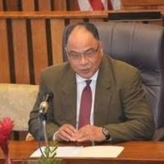 The new Associate Justice of High Court of American Samoa,Fiti Sunia