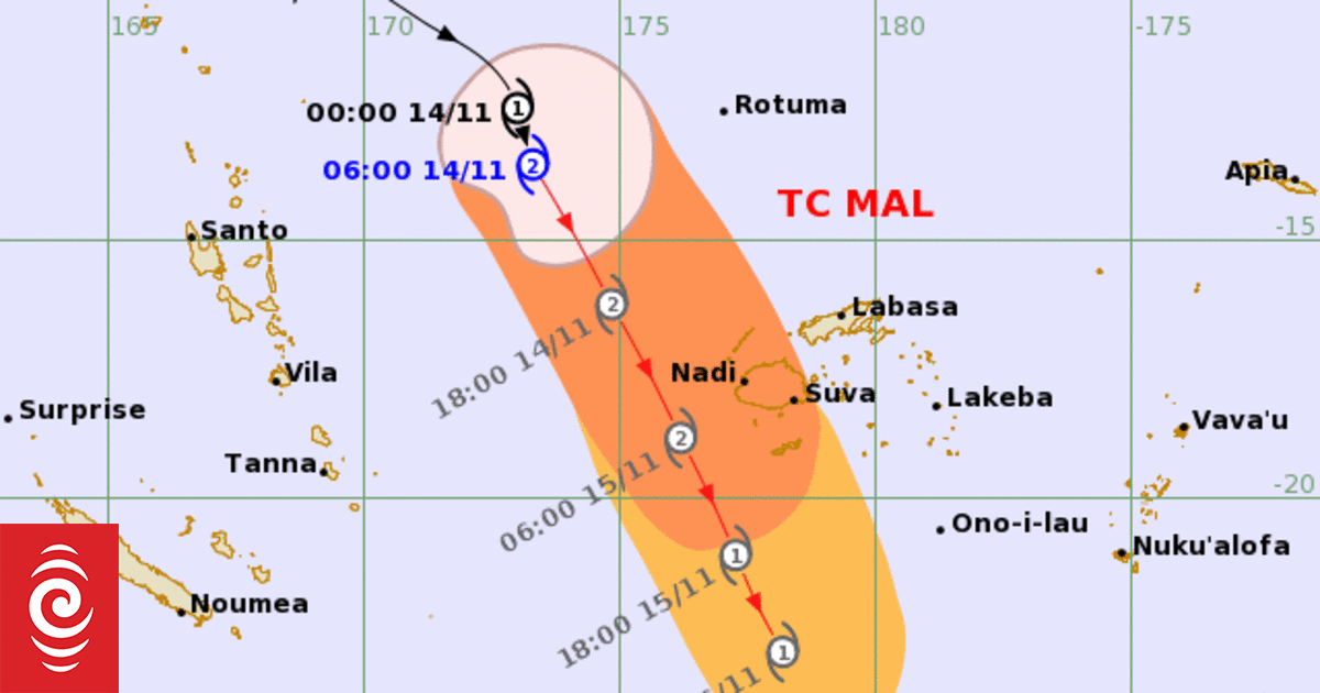 Tropical Cyclone Mal strengthens to category 2 system - Vimarsana News