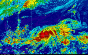 Tropical storm Bolaven intensifies as it heads towards the Northern Marianas with forecasting predicting it will develop into a typhoon overnight. Monday 9 October 2023