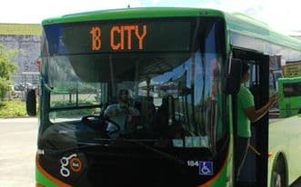 A Go Bus Hamilton commuter bus.