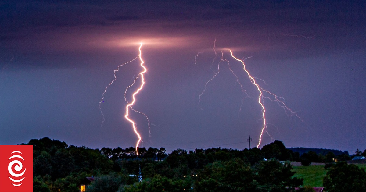 Severe thunderstorm alert for Wairarapa area