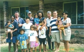 Edward McHugh family in 2000.