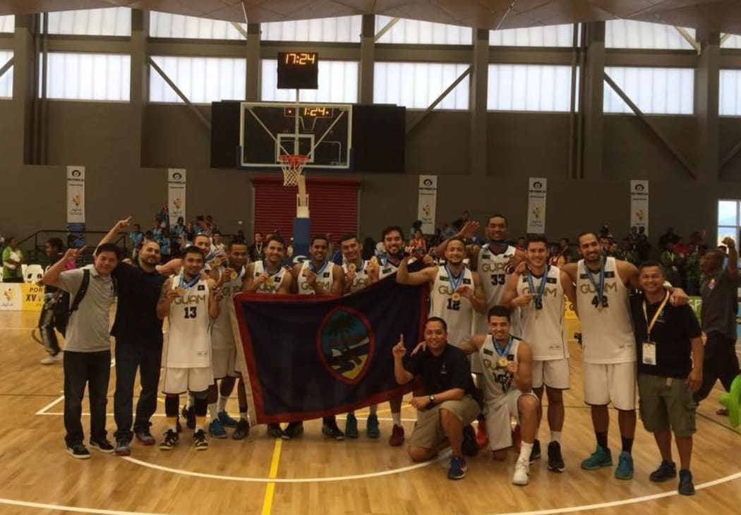 Guam won gold at the 2015 Pacific Games in Port Moresby.
